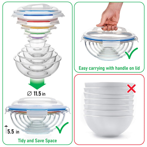 dokaworld easy-close lids help identify contents at a glance.