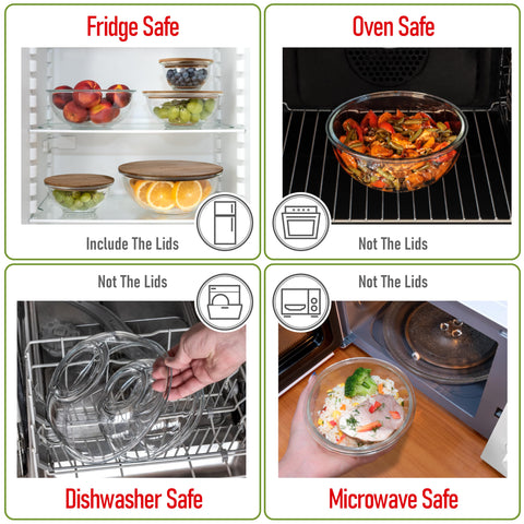 Dokaworld microwave and oven-safe bowls support hot cooking and reheating tasks.
