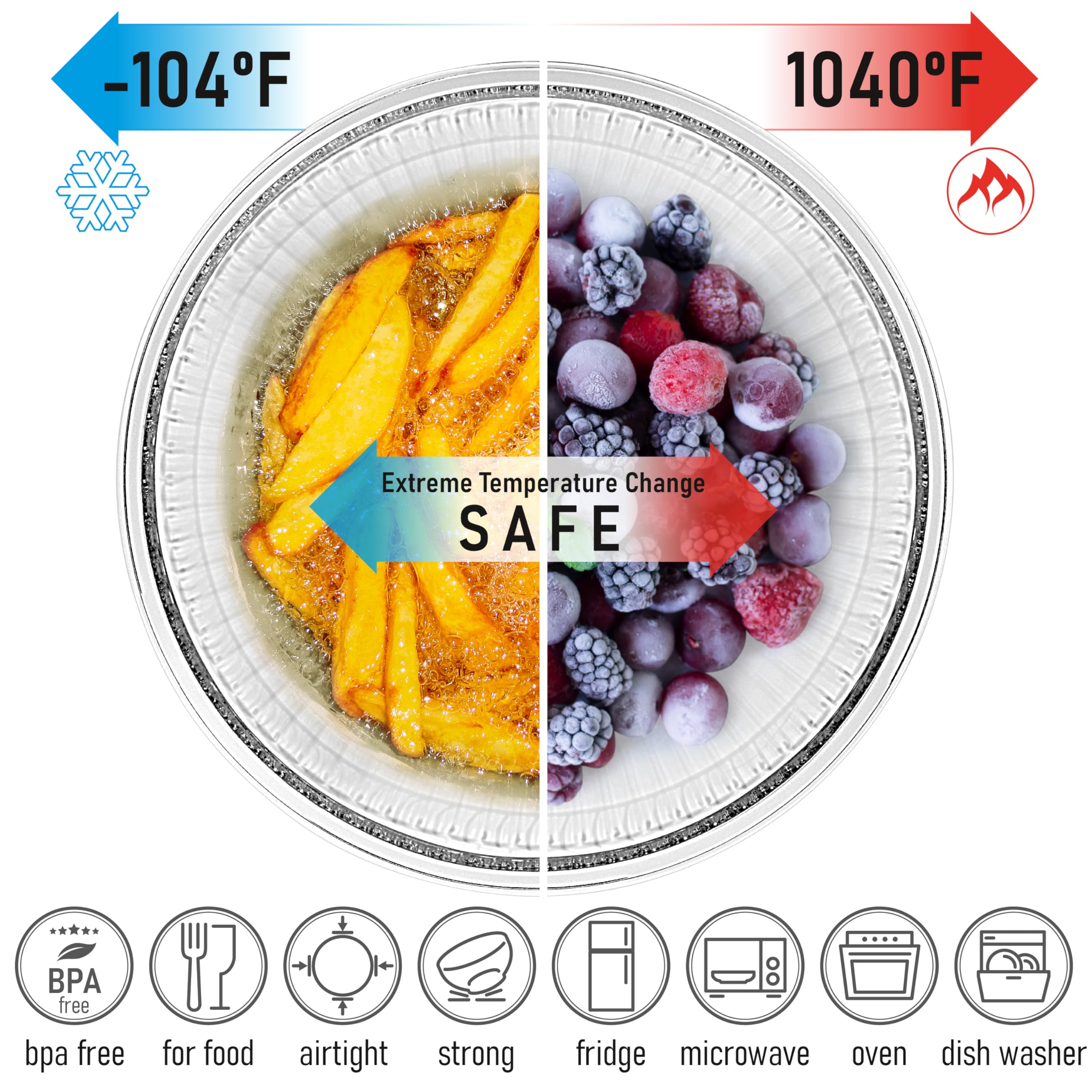 Dokaworld 3.7 qt bowls for batch cooking and versatile mixing.