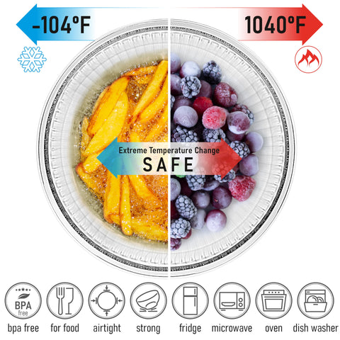 Dokaworld 3.7 qt bowls for batch cooking and versatile mixing.