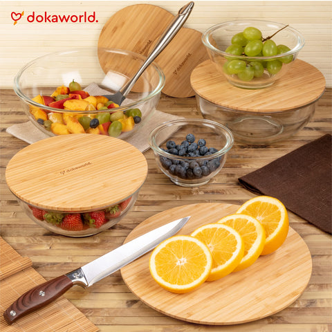 Dokaworld nesting design keeps cupboards tidy and accessible.