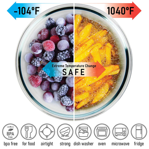 dokaworld borosilicate bowls are microwave-safe for convenient reheating.