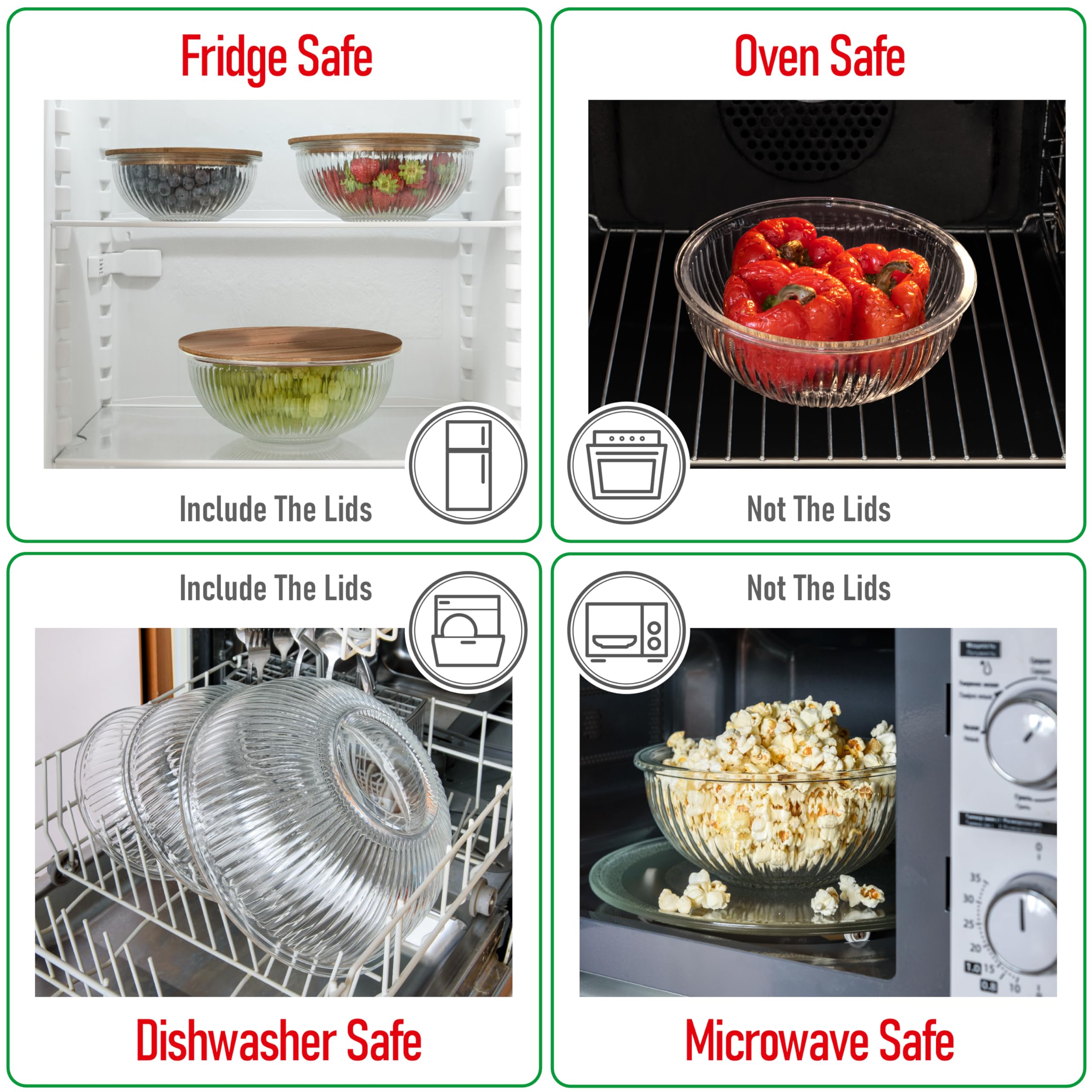 Dokaworld stackable design saving cabinet space in a modern kitchen.
