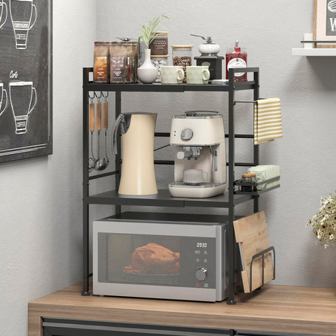 DOLALIKE six-hook towel rack keeps utensils within reach