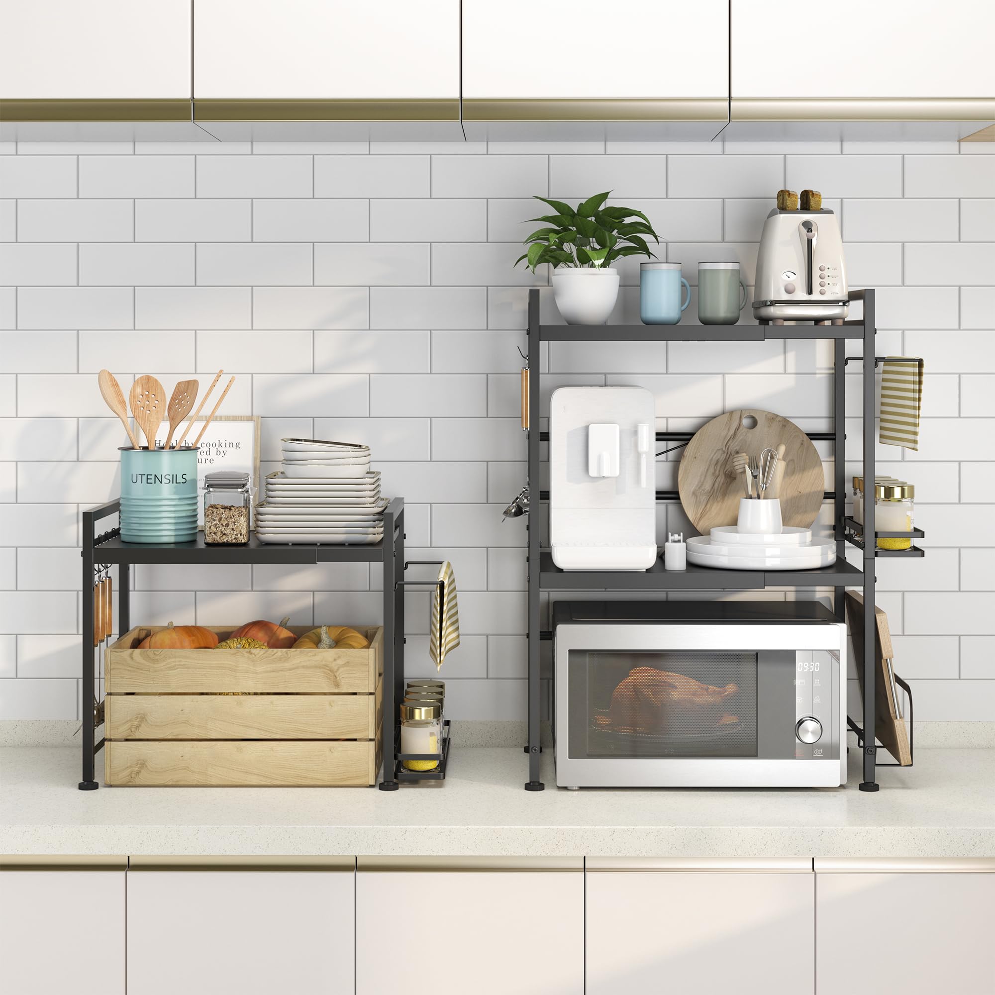 DOLALIKE space-saving design reduces clutter and speeds prep