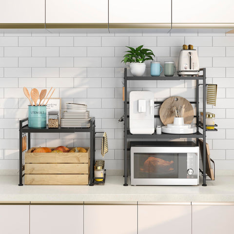 DOLALIKE space-saving design reduces clutter and speeds prep