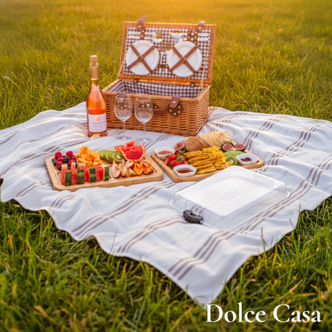Dolce Casa bamboo surface closeup showing natural grain and quality.