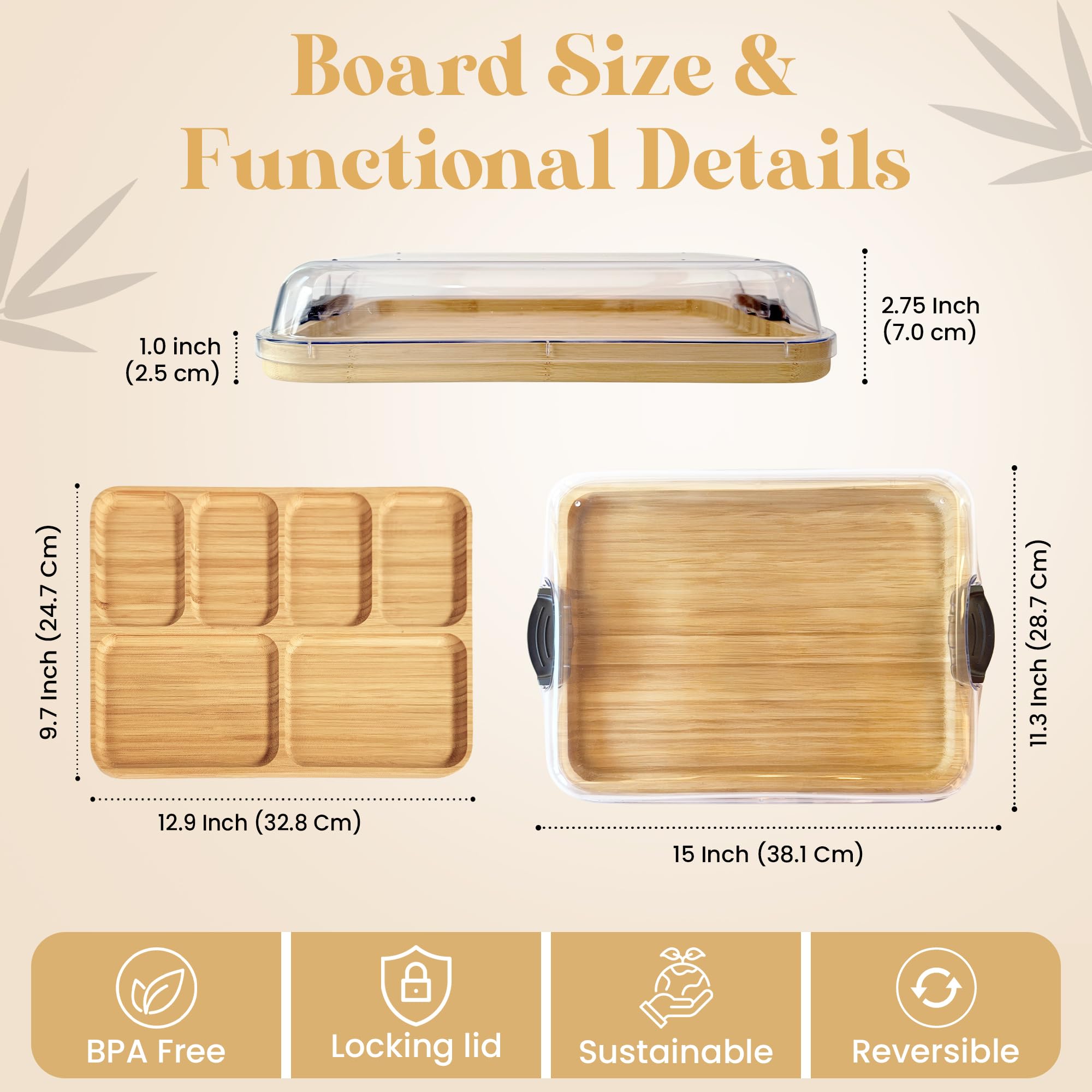 Dolce Casa open-layout platter option doubles as a party plate.
