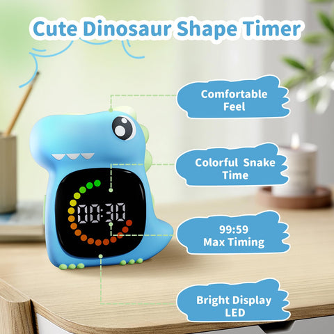 DoliWish timer features a kid-friendly interface with large LED display.