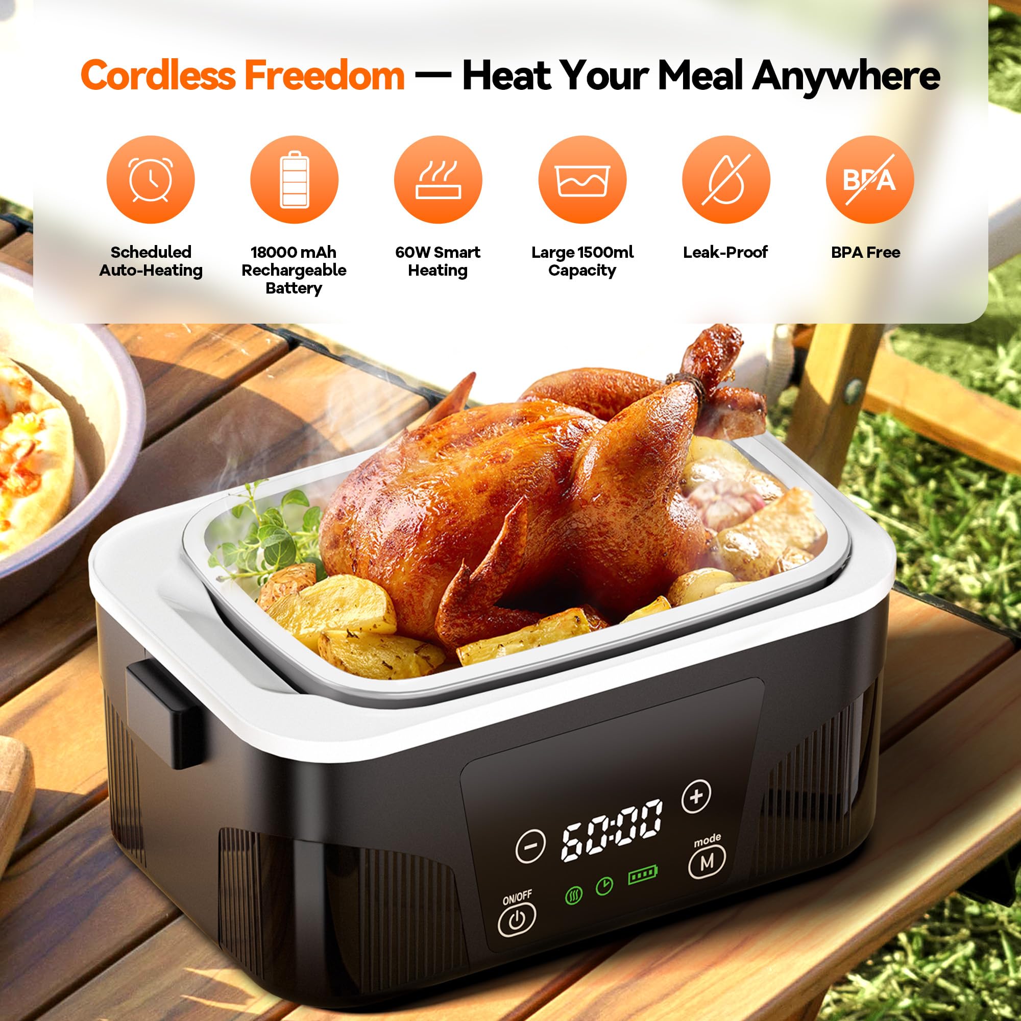 DOLOPL 360-degree heating system delivers even warmth to every bite