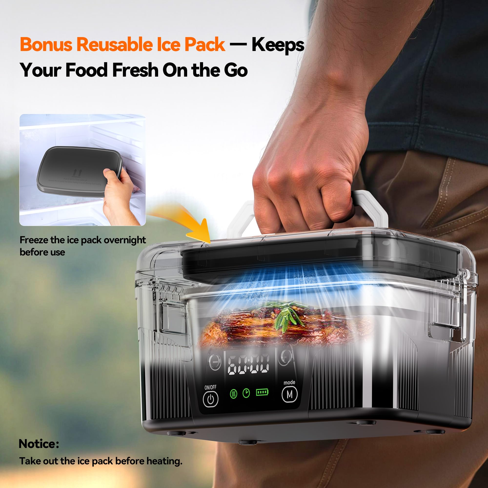 DOLOPL smart timer with memory ensures hot meals when you arrive