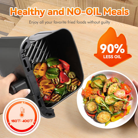 DOMEM 3 Qt dishwasher-safe parts underline easy cleanup after cooking
