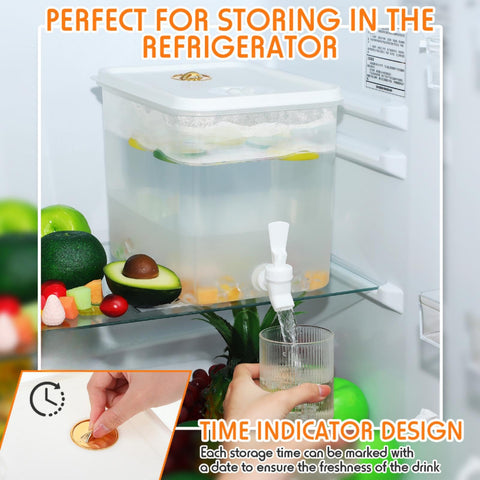Domensi party lemonade dispenser ideal for backyard events and cafes
