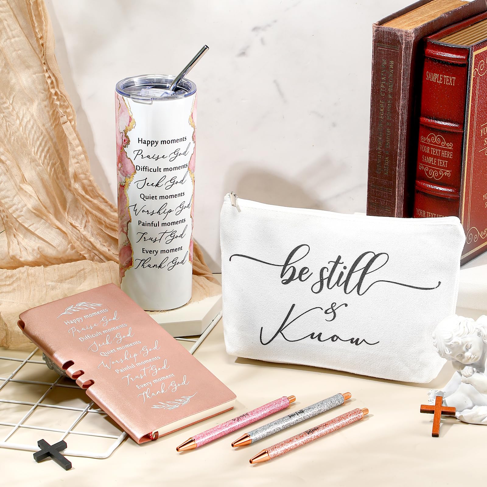 Domensi PU leather notepad for portable planning and reflection.