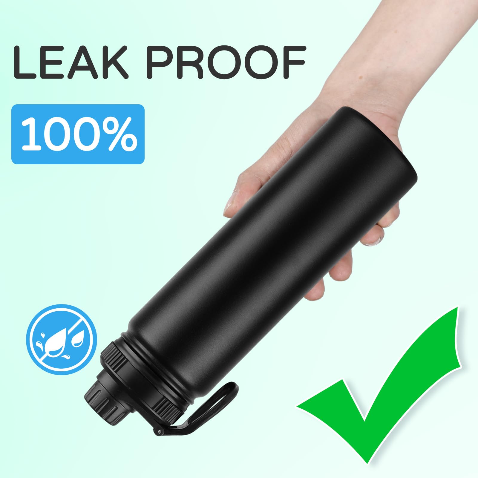 DOMICARE leak-proof design prevents spills during travel