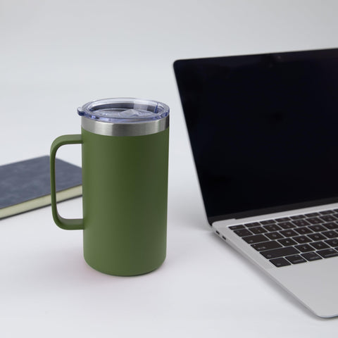 DOMICARE double-wall vacuum insulation preserves beverage temperature for hours