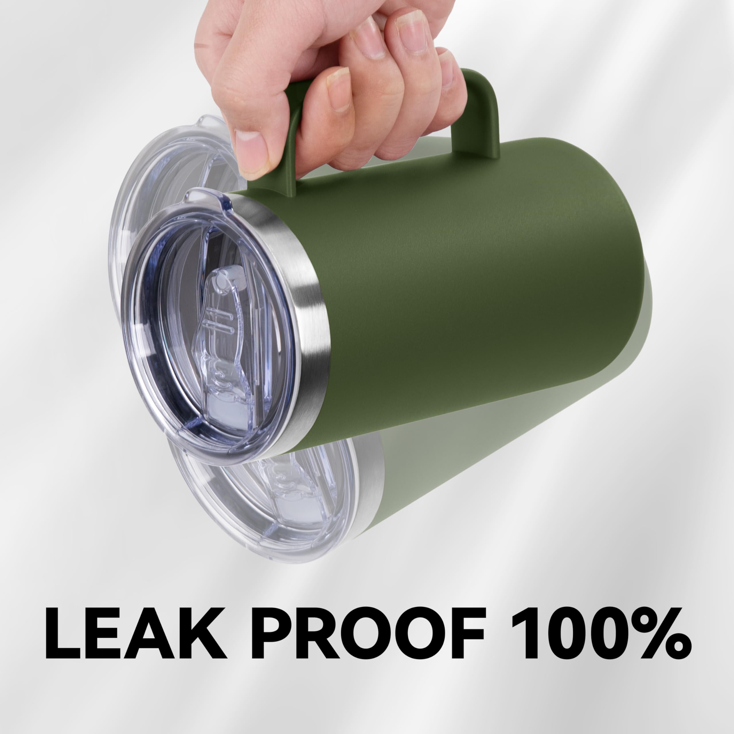 DOMICARE leak-proof slide lid shown for travel and commuting reliability