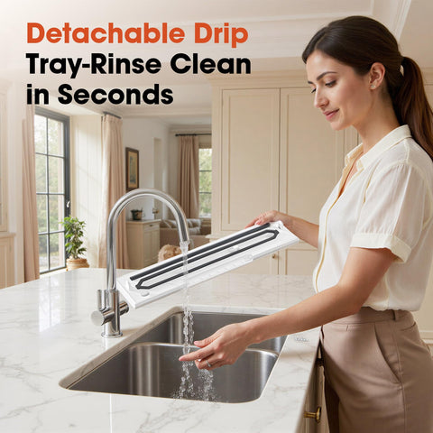 User-friendly control panel and slim body of the DOMIVIO sealer on a clean surface.