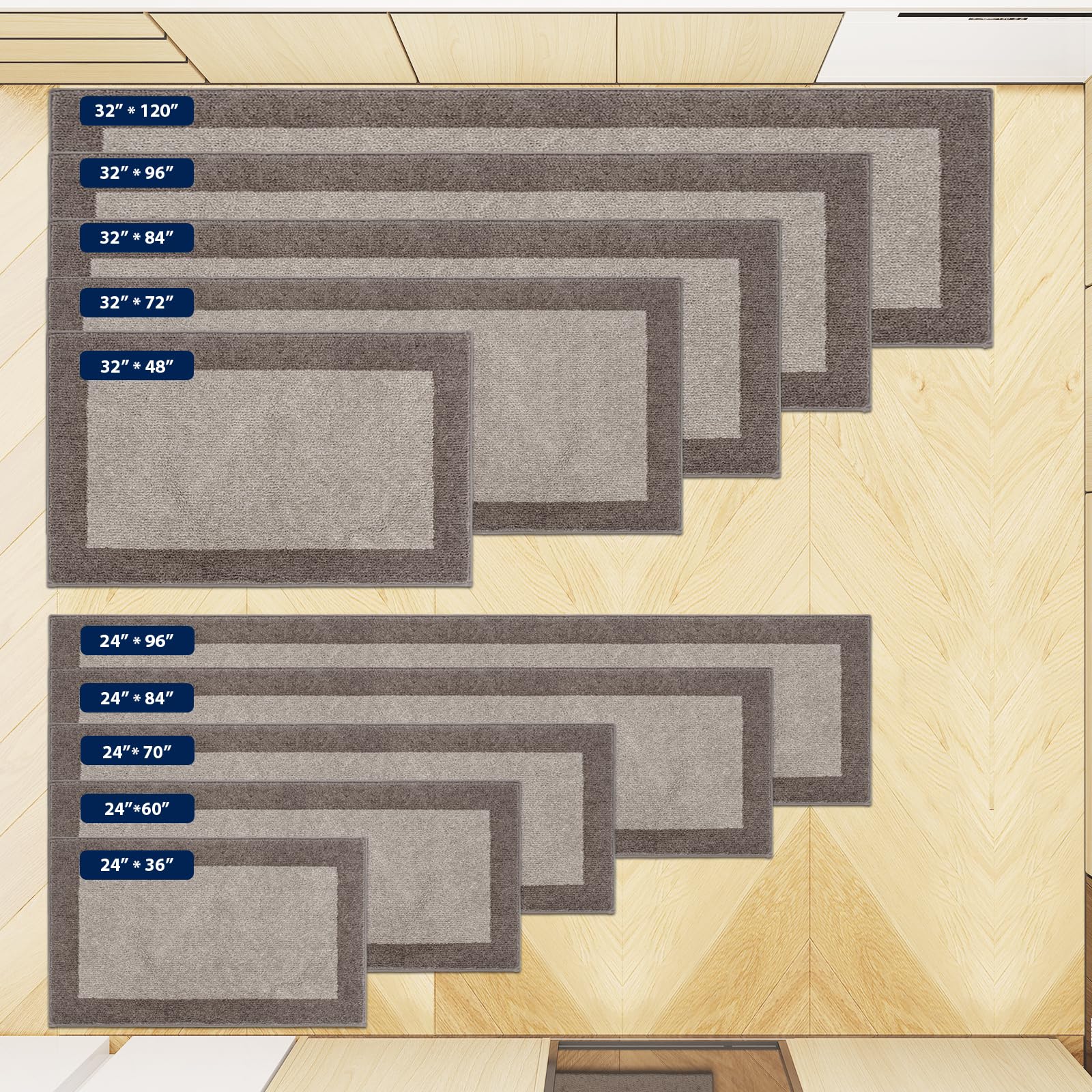 DOMUSTEX easy-clean rug resists stains and keeps colors vibrant after washes.