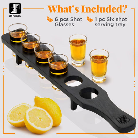 Don Paragone real pine wood grain adds rustic charm to any bar.