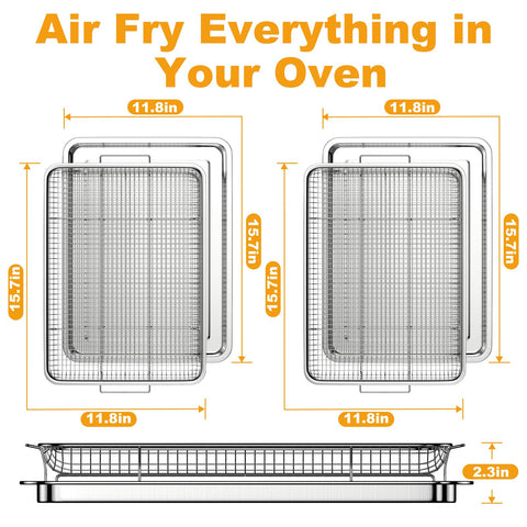DONGULI mesh-design basket promoting 360-degree heat circulation for crispy results