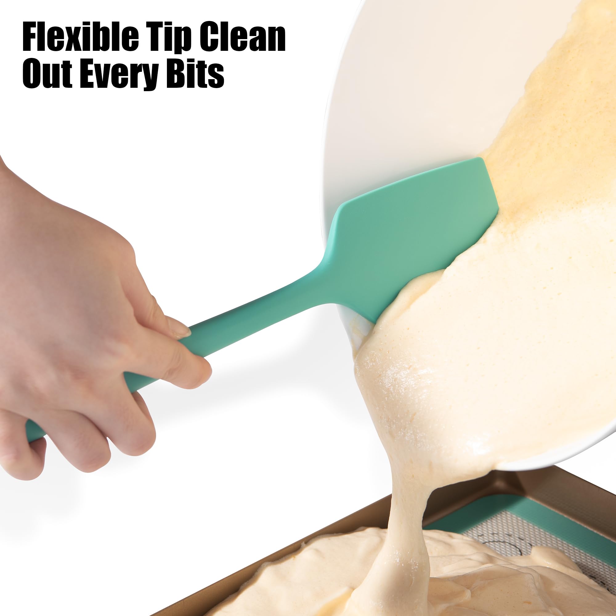 Doosu Aqua Sky ergonomic handle provides a secure grip for precise mixing.
