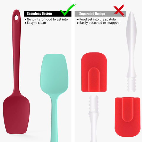 Doosu scratch-proof silicone stays non-stick-friendly after repeated use.
