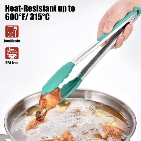 Sturdy stainless steel body of Doosu tongs for heavy use.