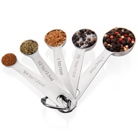 Doosu measuring spoons with nest design save space in your drawer.