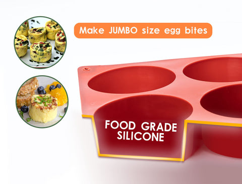 Dootafy nonstick silicone frittata pans for oven and air fryer.