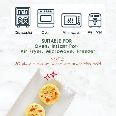 Dootafy microwave and air fryer safe molds for fast snacks.