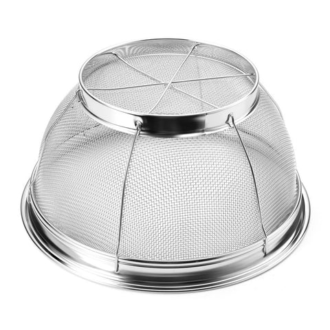 DOPMEP fine mesh strainer resting base keeps it steady