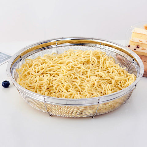 DOPMEP multi-purpose strainer for sieving rice, fruits, and veggies.