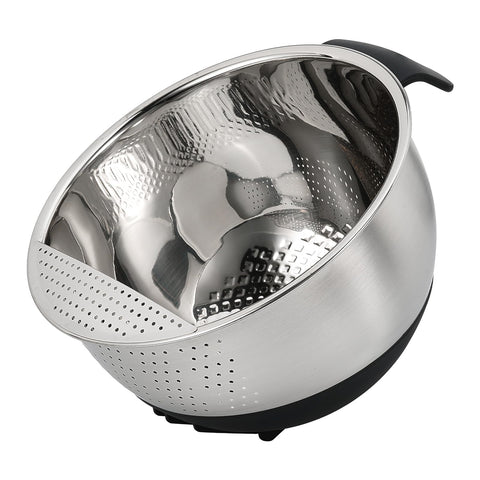 DOPMEP rice washing bowl with strainer for fast rinsing