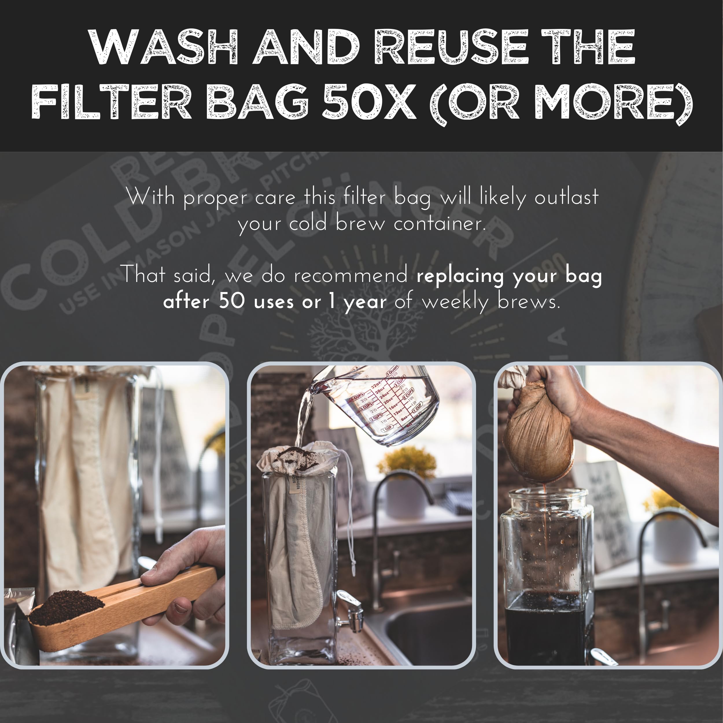 Doppeltree two-pack provides value and practical cold brew filtration.