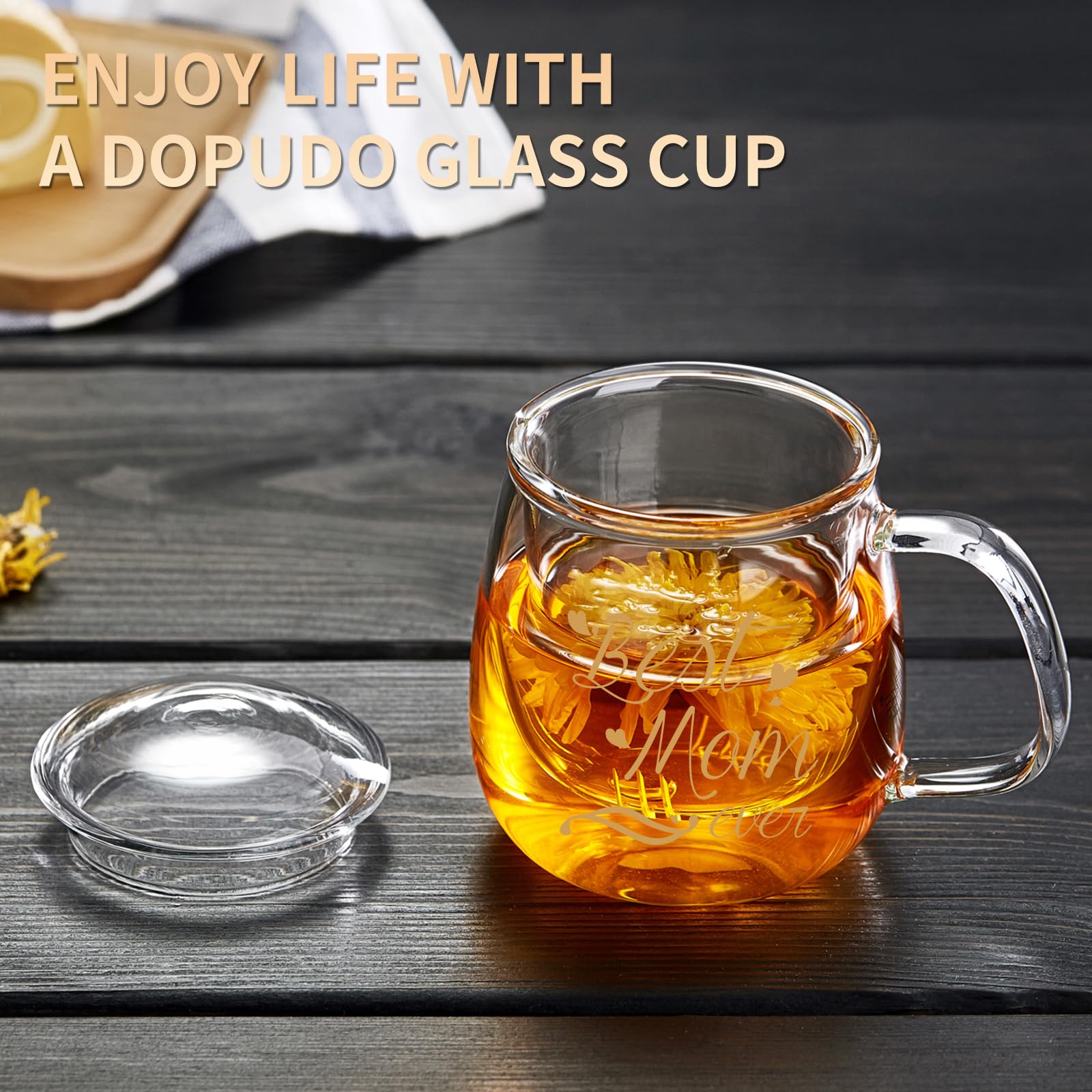 DOPUDO Best Mom Ever design adds stylish touch to kitchen ambience.