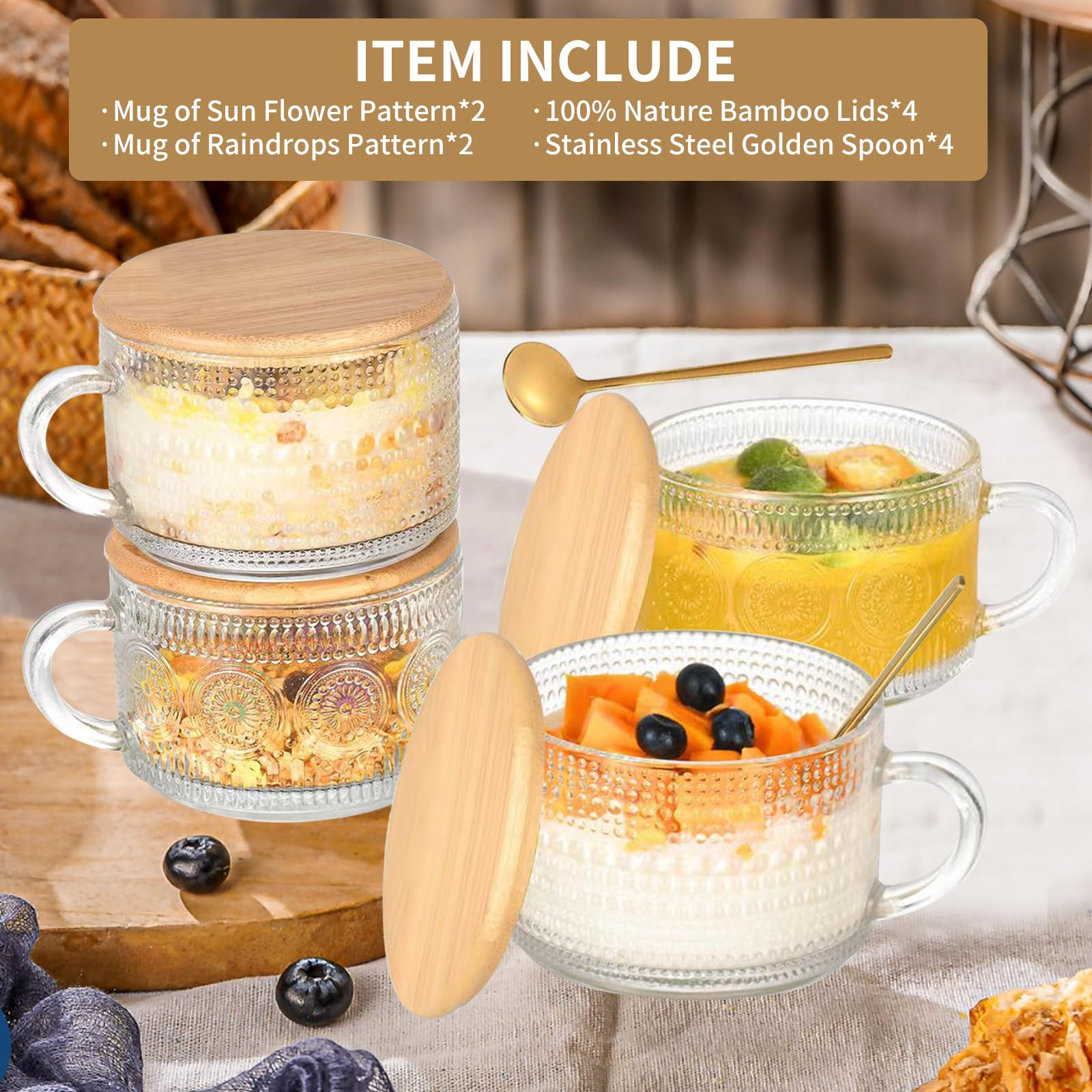 DOPUDO sunflower-embossed mug with mandala borders enhances tea or latte moments