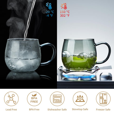 DOPUDO ergonomic handle—heat-resistant and skid-proof for comfortable brewing.