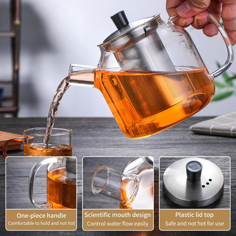 DOPUDO teapot on stovetop ready for quick, flavorful brews