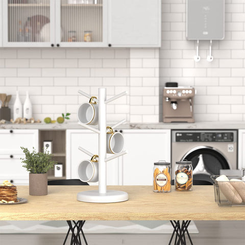 Dorhors coffee bar organization stand declutters countertops and improves accessibility.