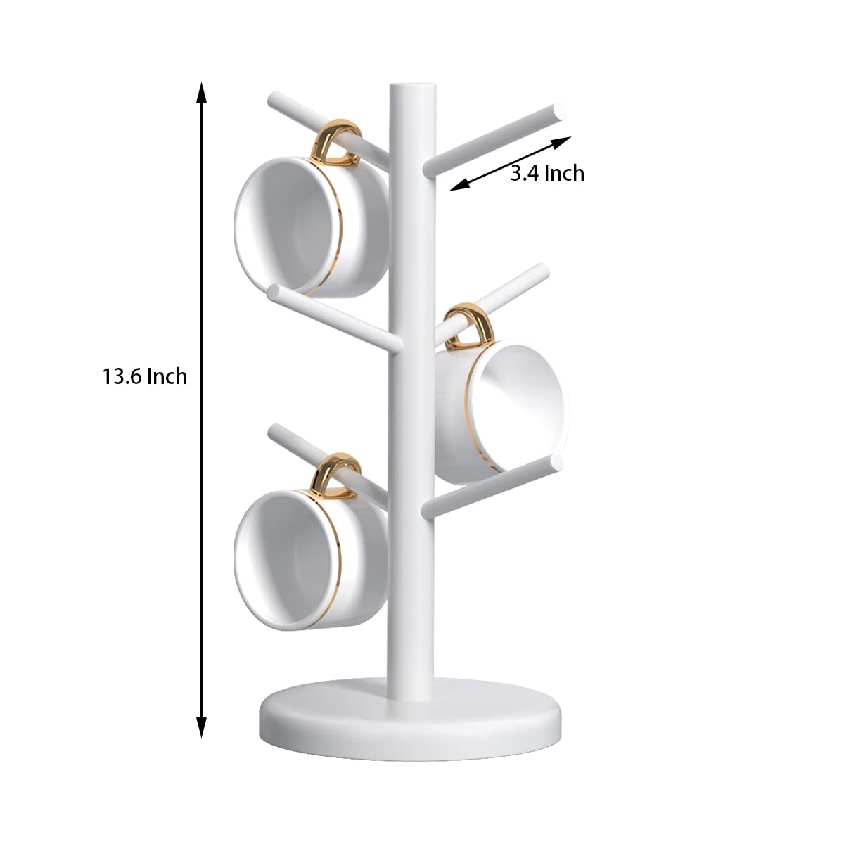 Dorhors included accessories ensure quick setup for your mug rack.