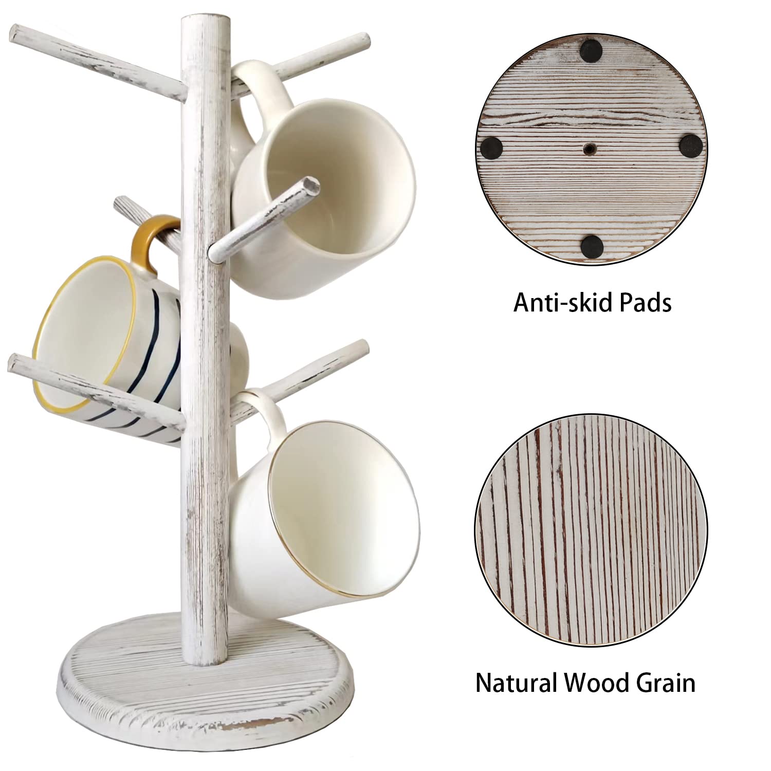 Dorhors natural wood design complements any kitchen or coffee nook