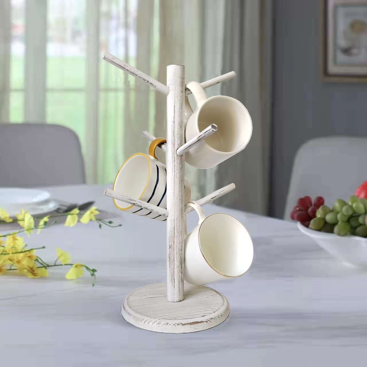 Dorhors sturdy non-slip base stabilizes the rack on smooth surfaces