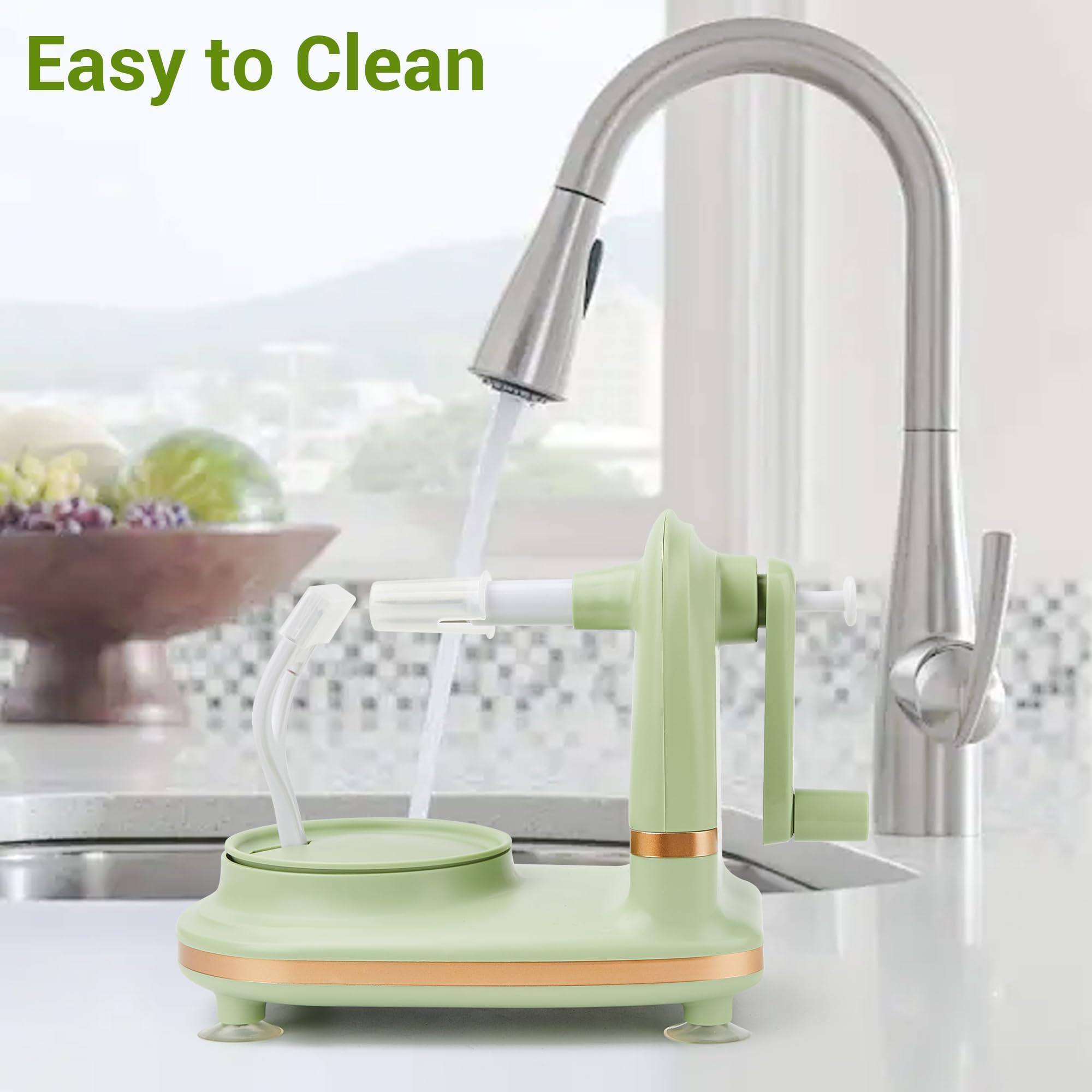 Dormercy Easy Clean Design simplifies rinsing without disassembly