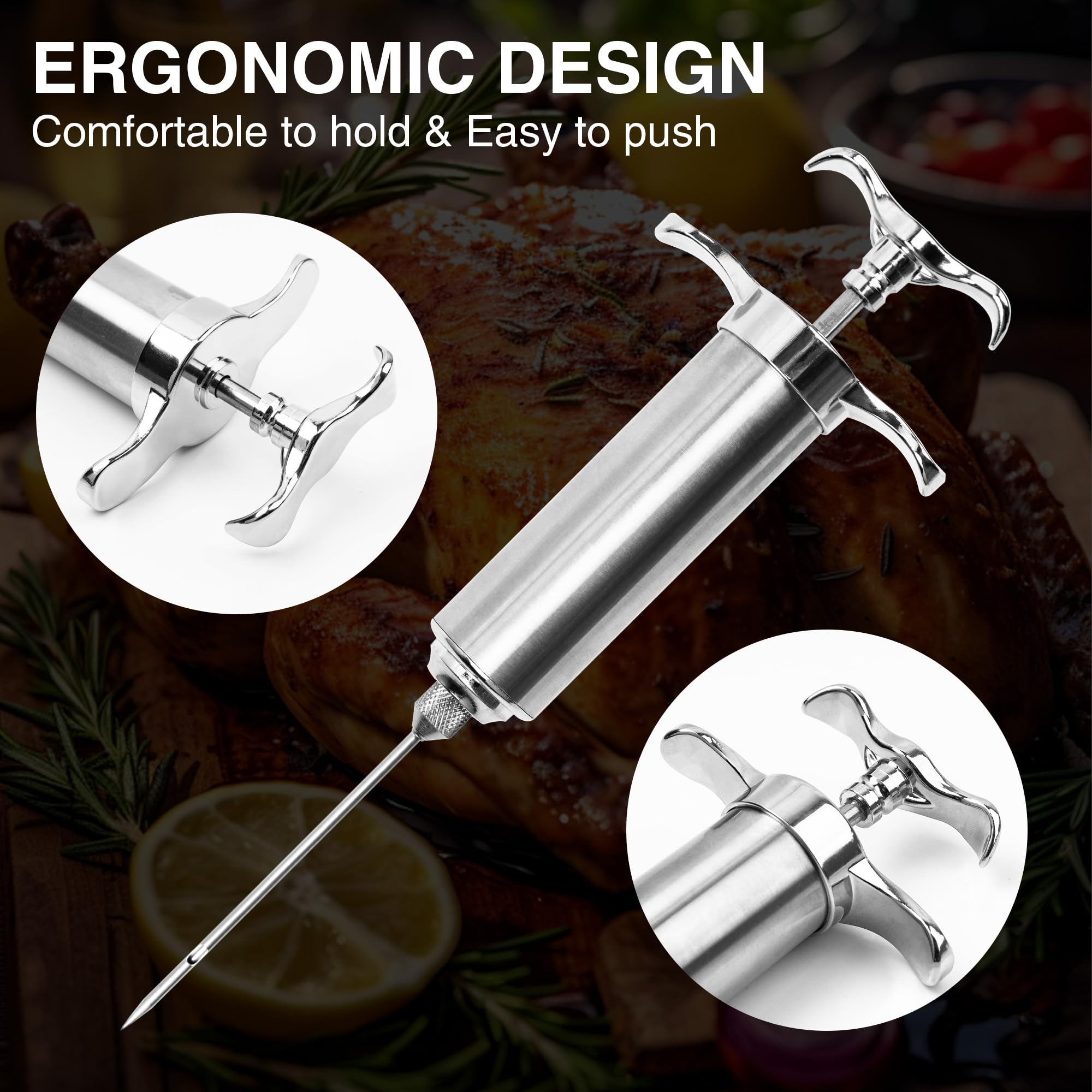 Dormercy stainless steel barrel offers durability and easy cleaning after use.
