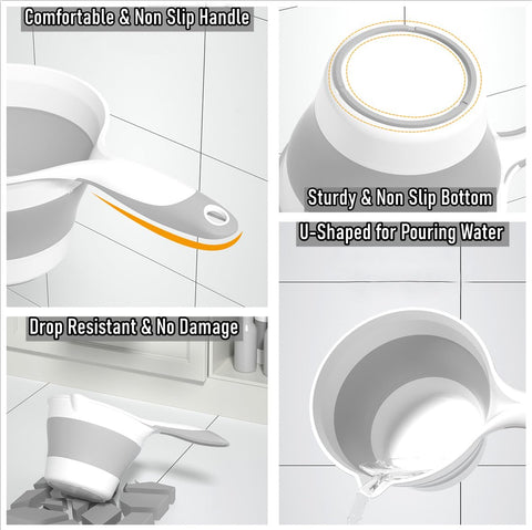 DoroSun collapsible water ladle open and compact for travel use