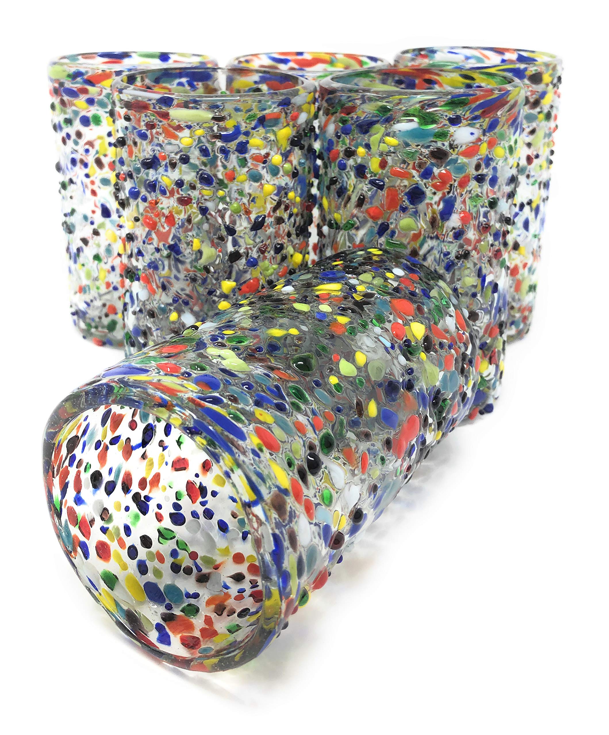 Dos Sueños set-of-6 glasses creates a cohesive table setting.