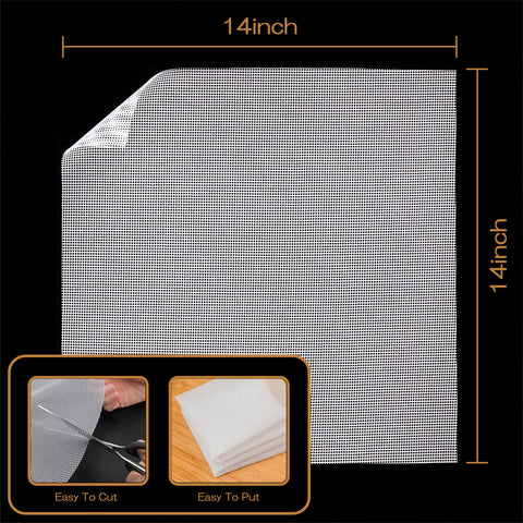 DOSTK easy-to-cut sheets adapt to your tray size and shape.