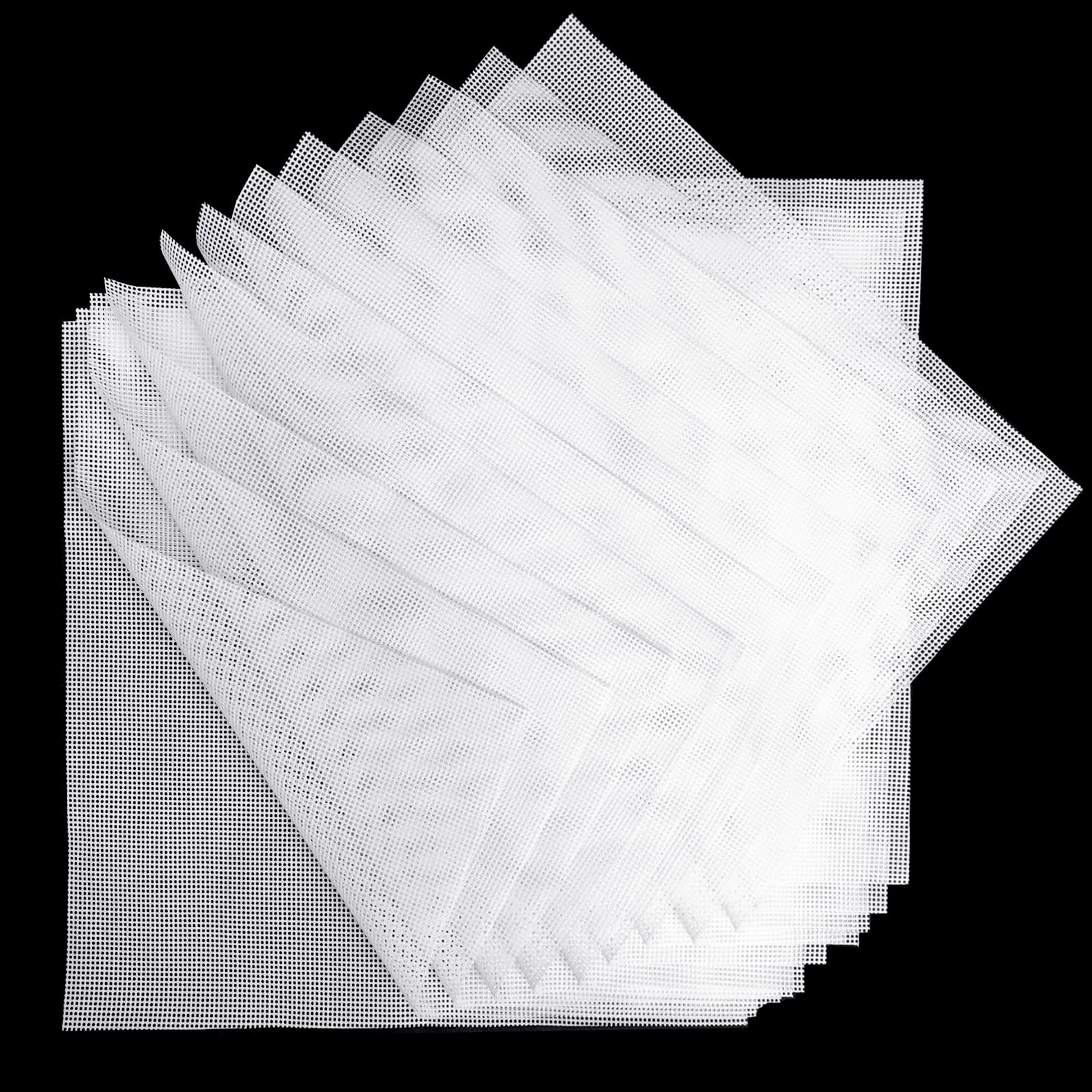 DOSTK silicone mesh 14x14 inch promotes efficient drying and easy cleaning.