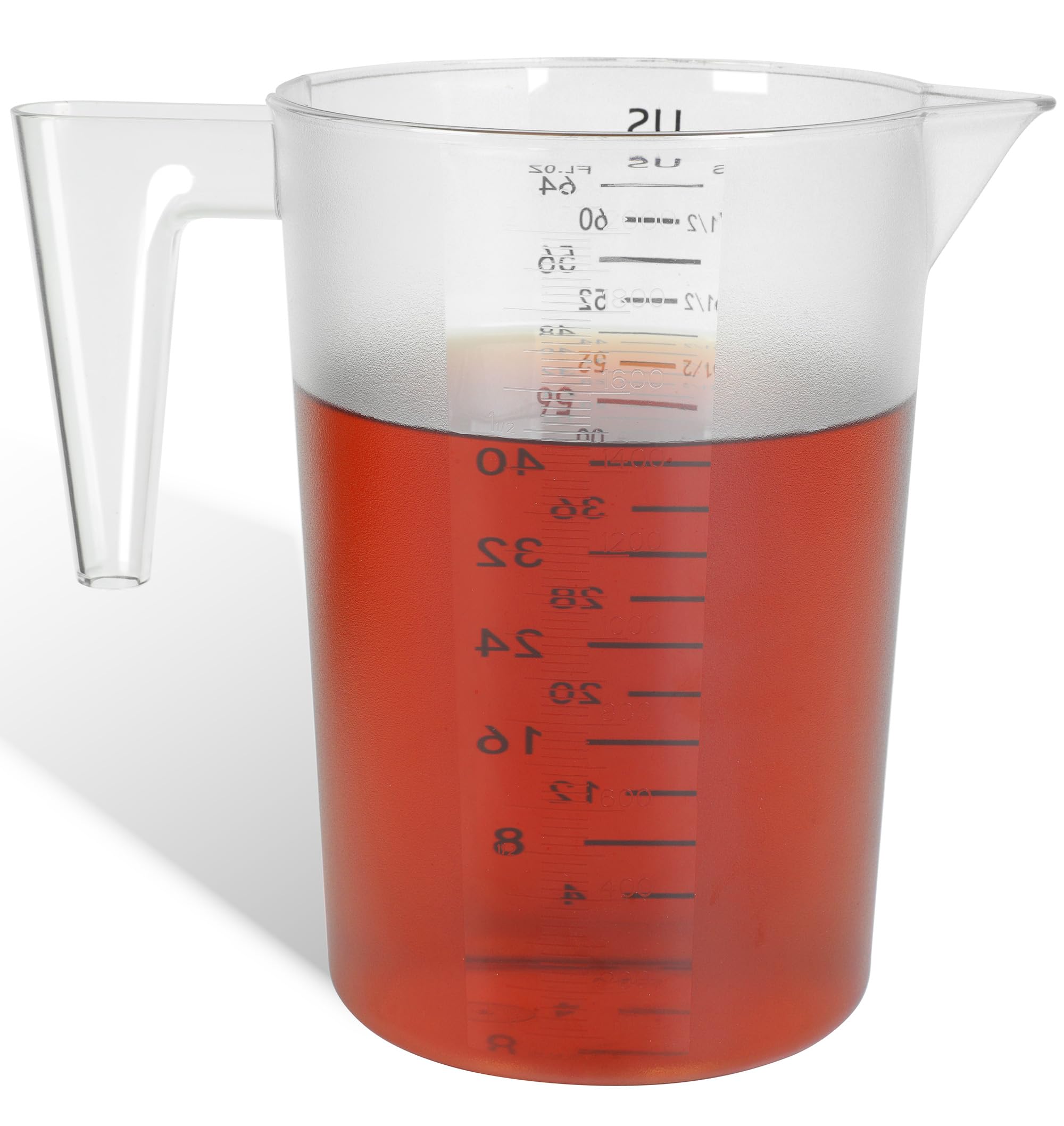 DOTINGHUX measuring cup with a V-shaped pour spout for spill-free pouring